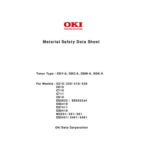 Toner Oki ciano  44315307
